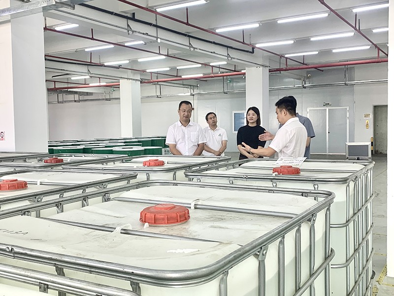 政企连心·共促发展|东莞市东城区政府领导莅临好体育官网下载链接新材参观指导